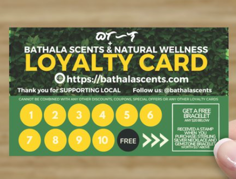 Bathala Scents and Natural Wellness Loyalty Program