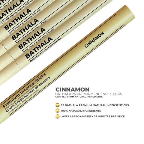 Cinnamon I Premium Natural Incense Sticks - Bathala Scents and Natural Wellness