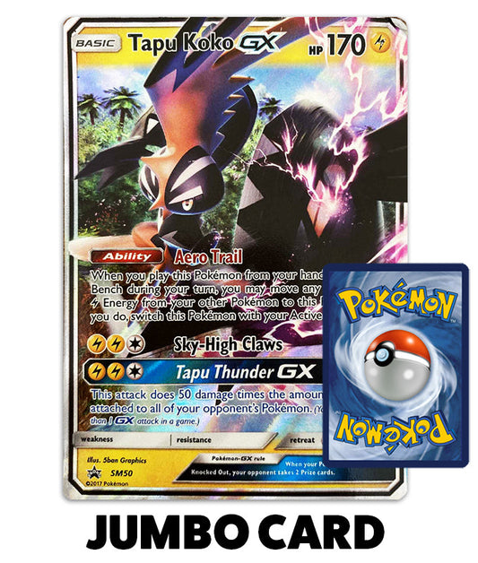 Kangaskhan GX SM188 - Promo Pokemon Card - Oversize Jumbo - Holo Rare NM