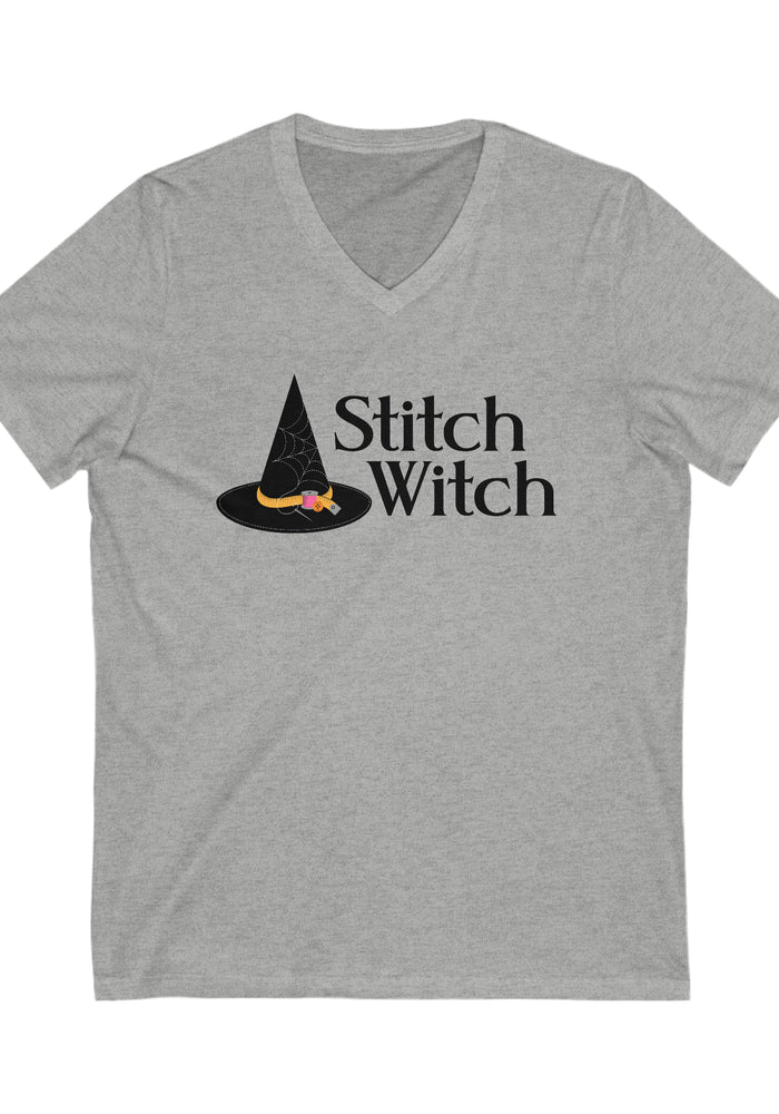 Stitch Witch Unisex Jersey Short Sleeve Tee – Corinne Sovey Design