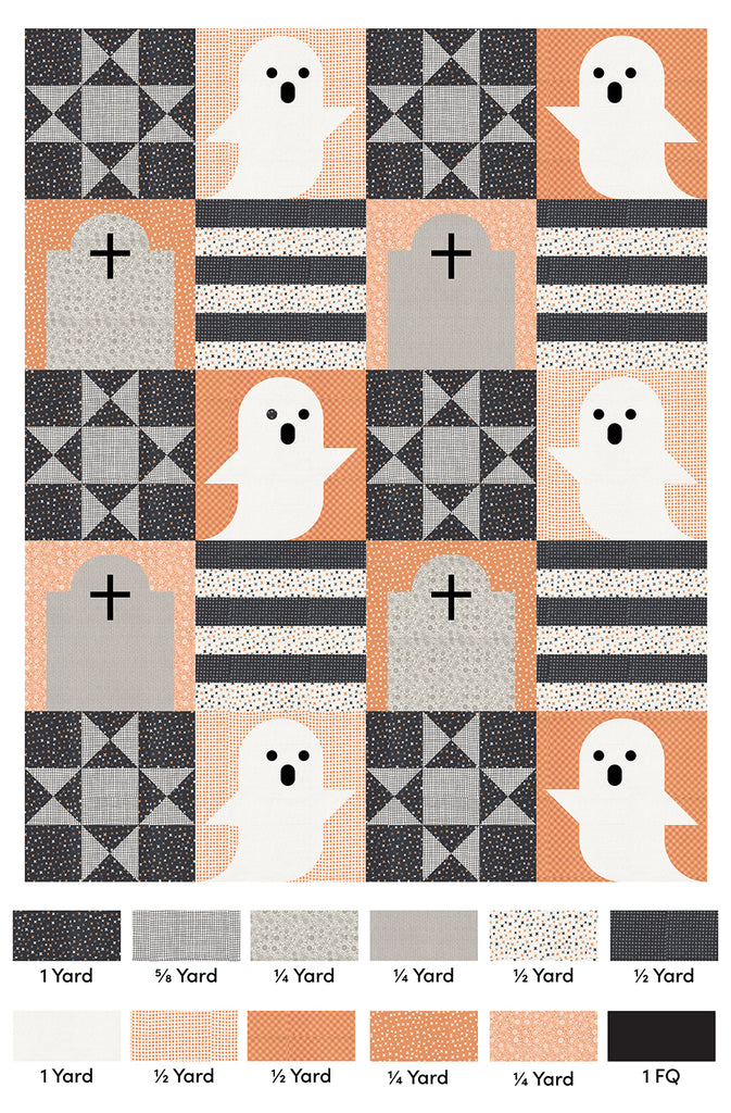 Ghost in the Graveyard Moda Mockup Late October by Sweetwater Fabric