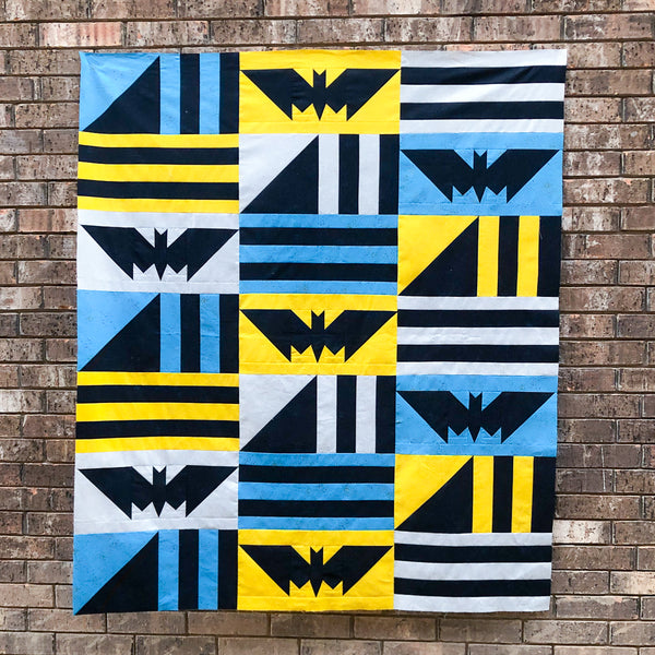 Batty Bats Quilt Pattern Speckled by Ruby Star Society