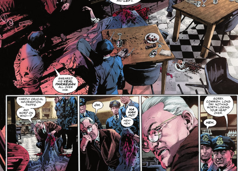 Batman First Knight Issue 1 Crime Scene