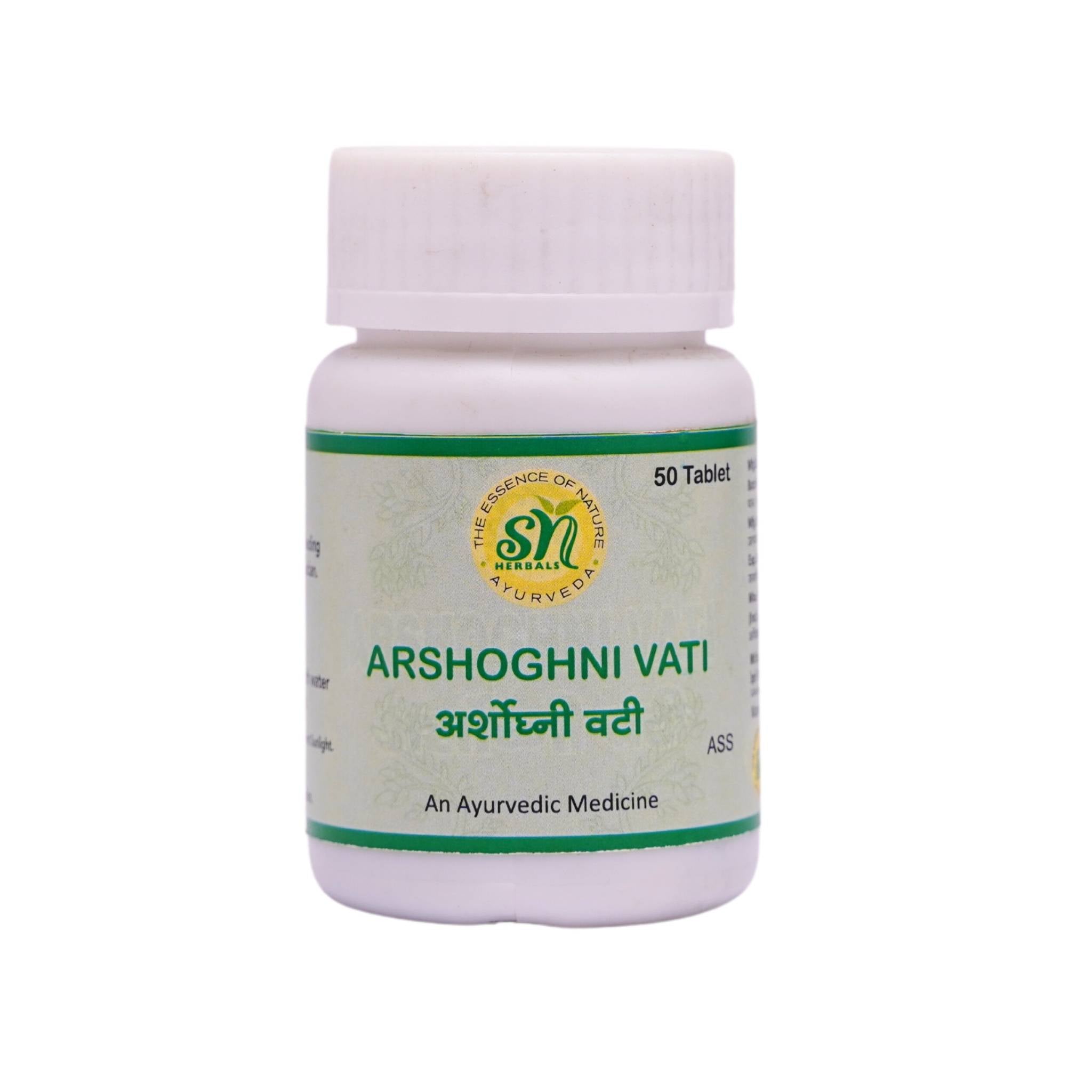 ARSHOGHNI VATI Bottle of  50 QTY