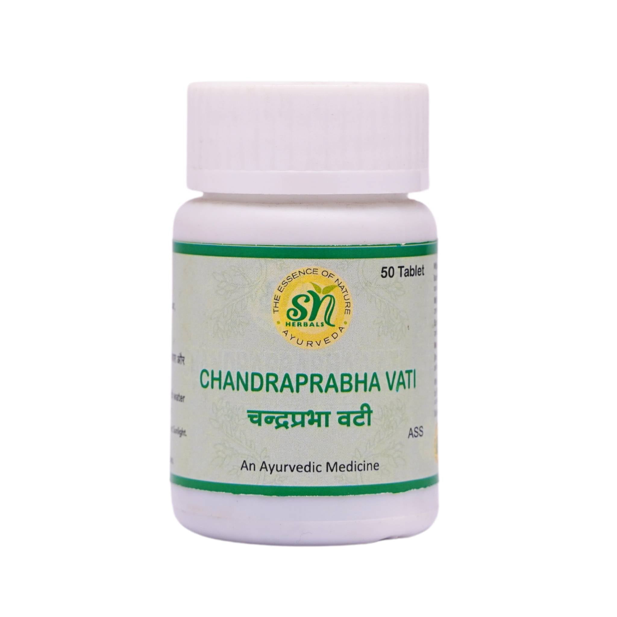 CHANDRAPRABHA VATI Bottle of  50 QTY