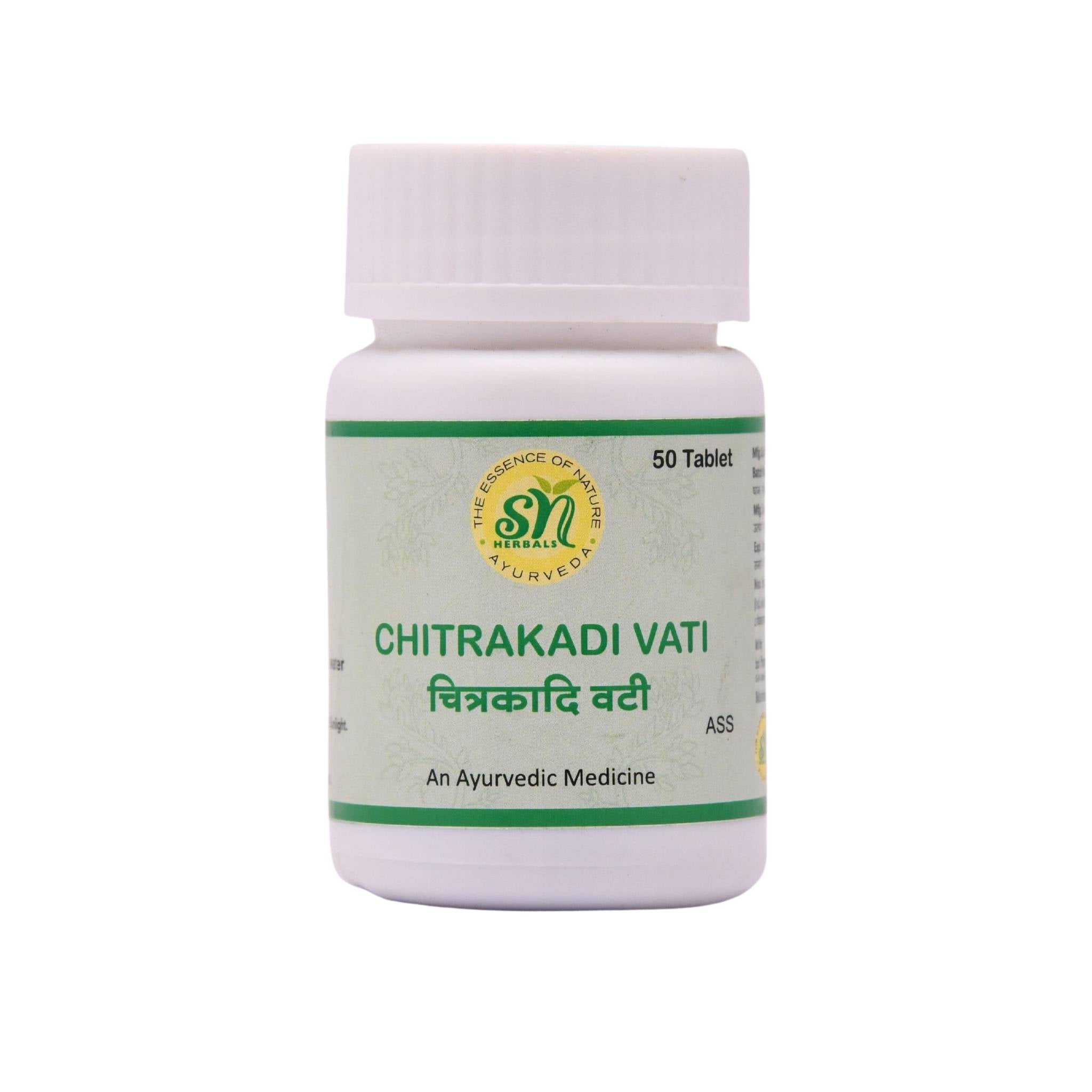 Chitrakadi Vati Bottle Of 50 Qty