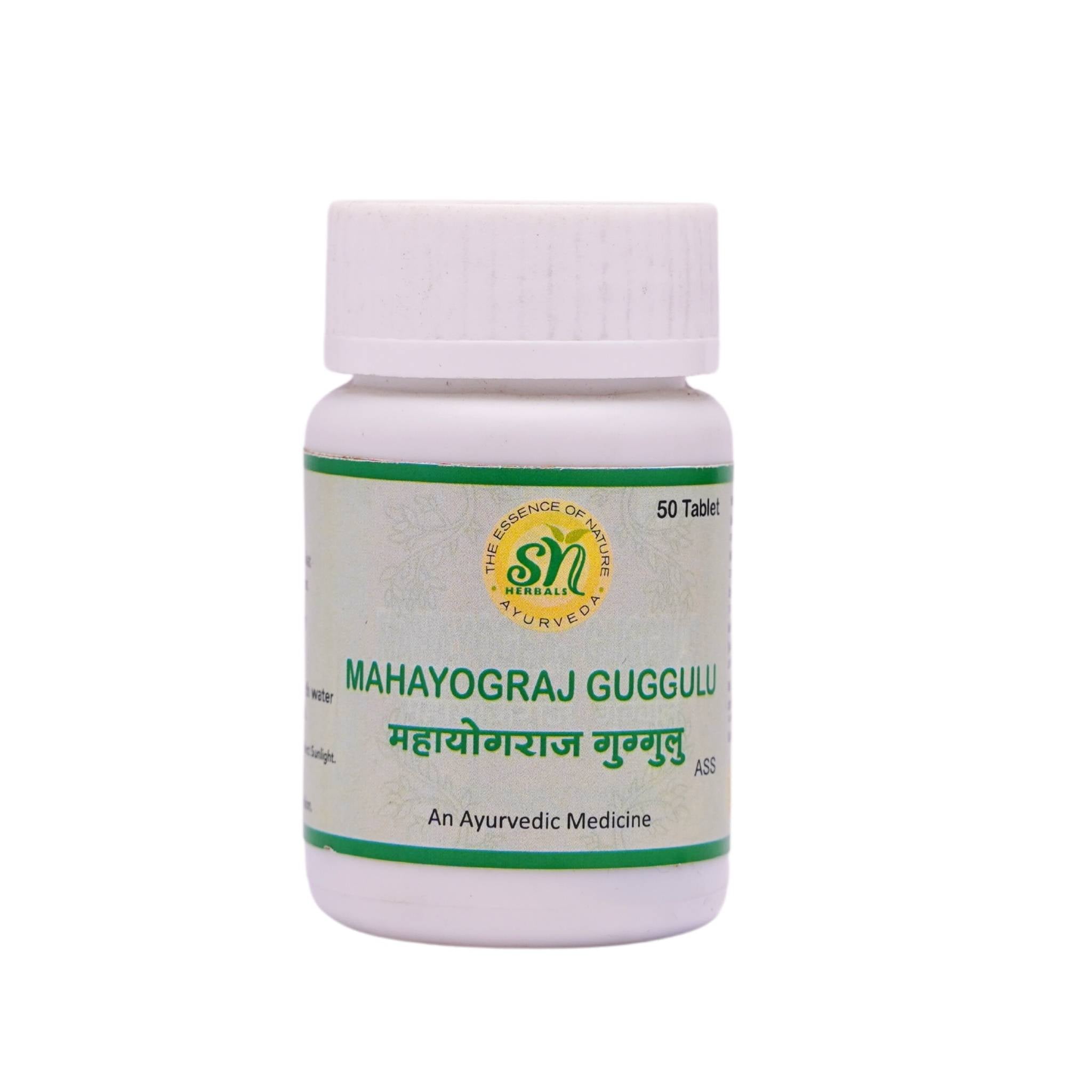 MAHAYOGRAJ GUGGULU Bottle of  50 QTY