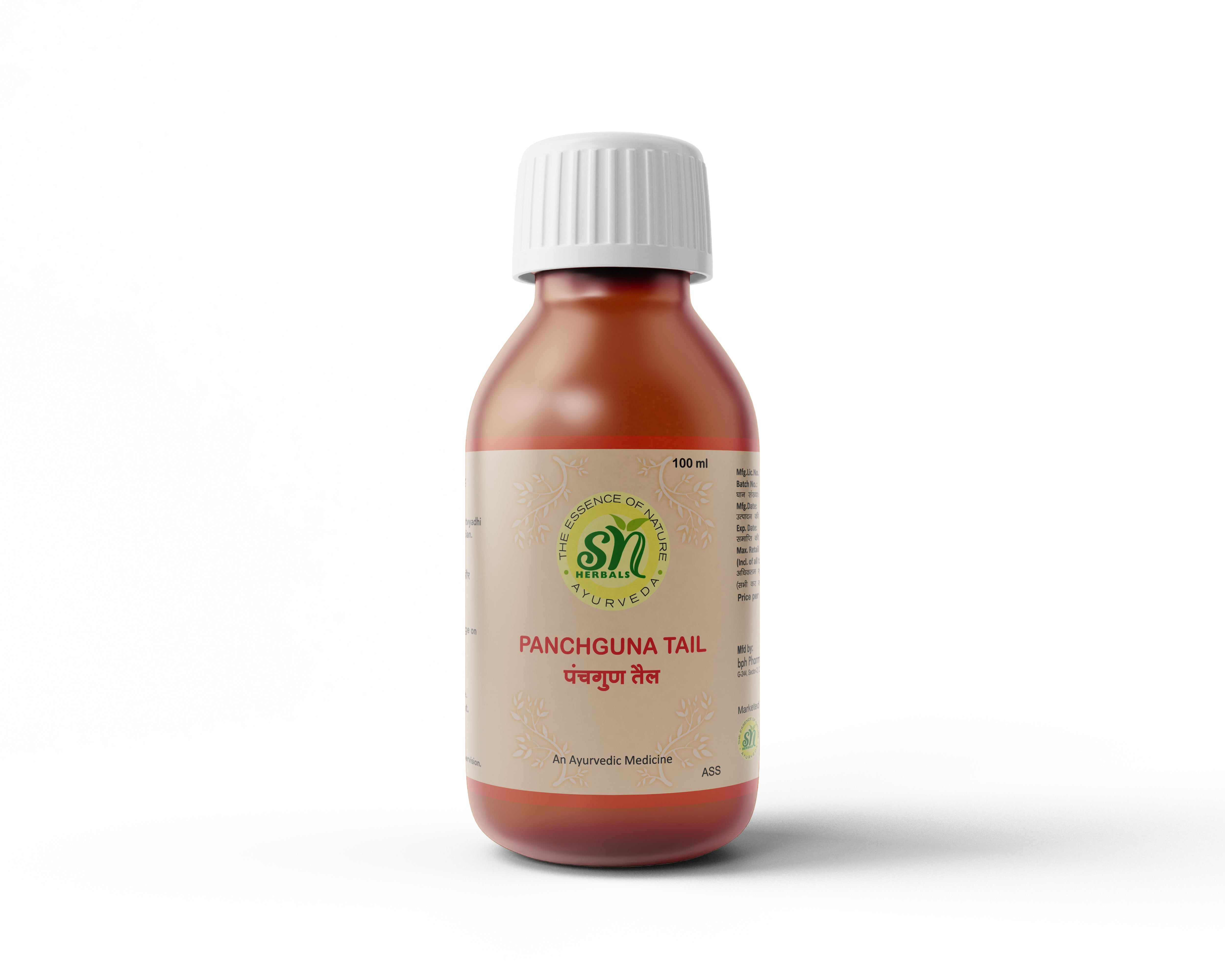 SN HERBALS  PANCHGUNA TAIL Bottle of 50 ML