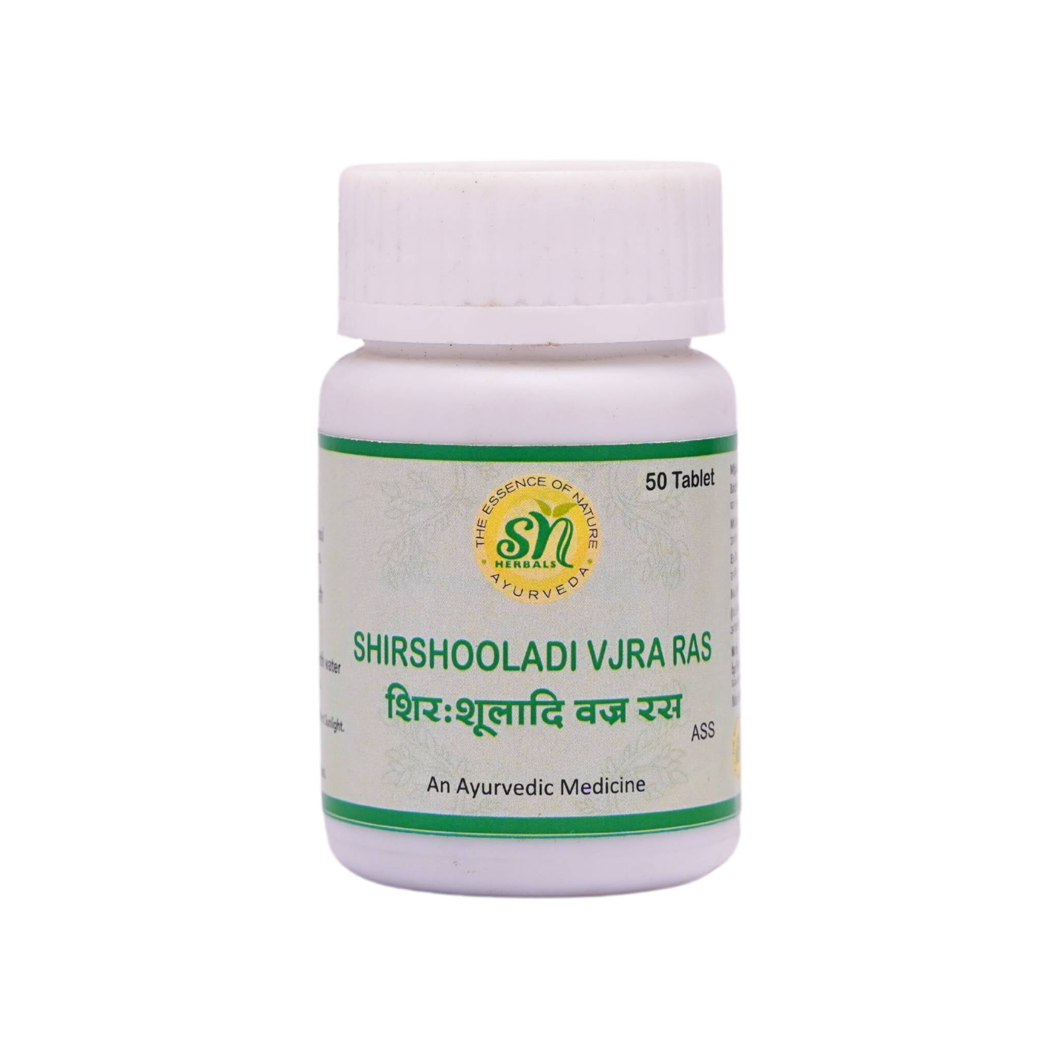 SHIRSHOOLADI VJRA RAS Bottle of  50 QTY