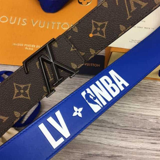 LV x NBA 3 Steps 40MM Reversible Belt Monogram Canvas