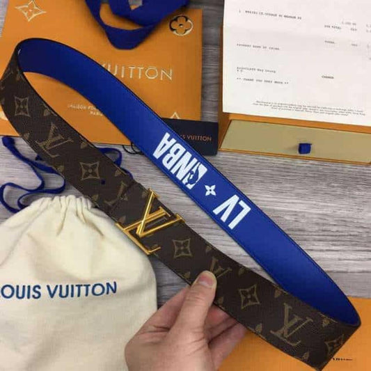 LV x NBA 3 Steps 40MM Reversible Belt Monogram Canvas