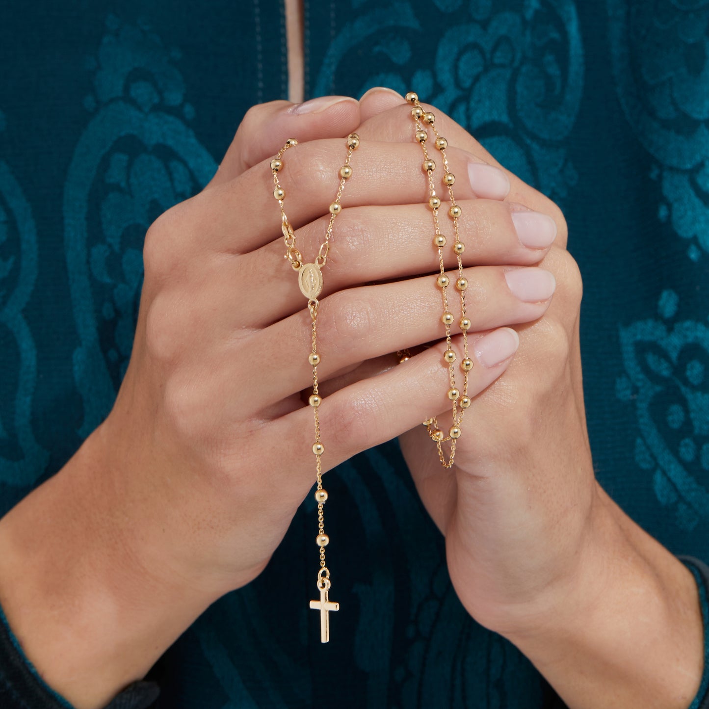 YELLOW GOLD ROSARY