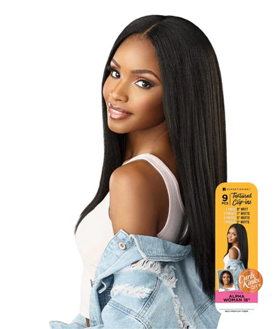 Sensationnel Curls Kinks & Co Clip In - Alpha Woman