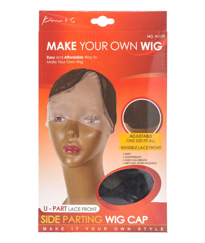 Qfitt #5014 Side Parting U-Part Wig Cap