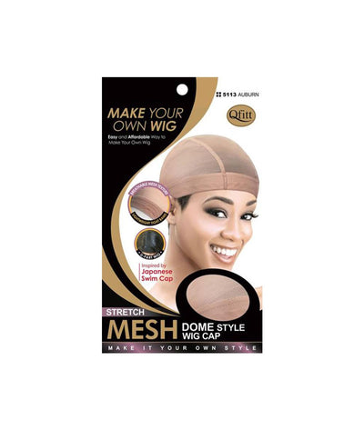 The #1 Brand QFitt] Organic Shea Butter & Olive oil treated Mesh Wig & Weave  Cap 