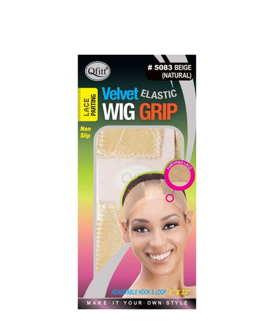 Qfitt Side Parting U-Part Wig Cap - 5014 Blk