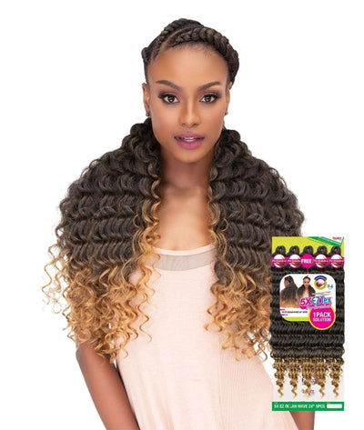 Janet Collection Ez Tex 5X Pre-Stretched Braid - Wet & Wavy 28 – Cloré  Beauty