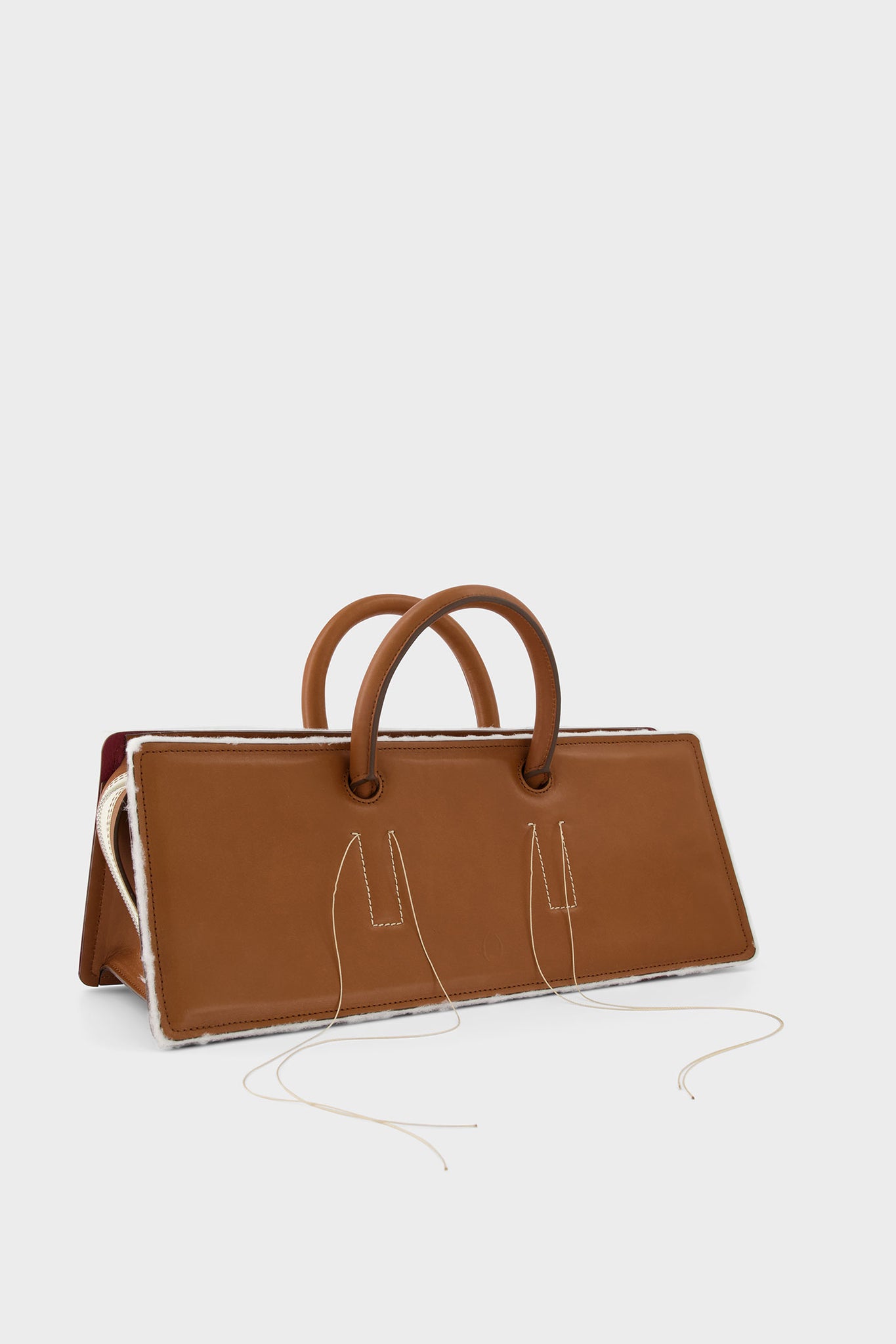 Buy DENTRO Mini Otto Paper Leather Bag - Brown At 41% Off | Editorialist