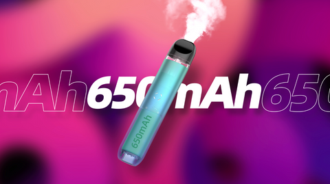 Exciting Vaping Experience 650mah