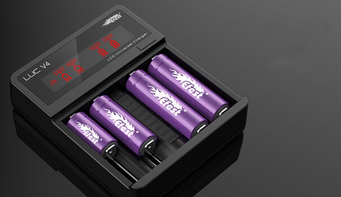 Efest Battery Charger with multiple batteries installed