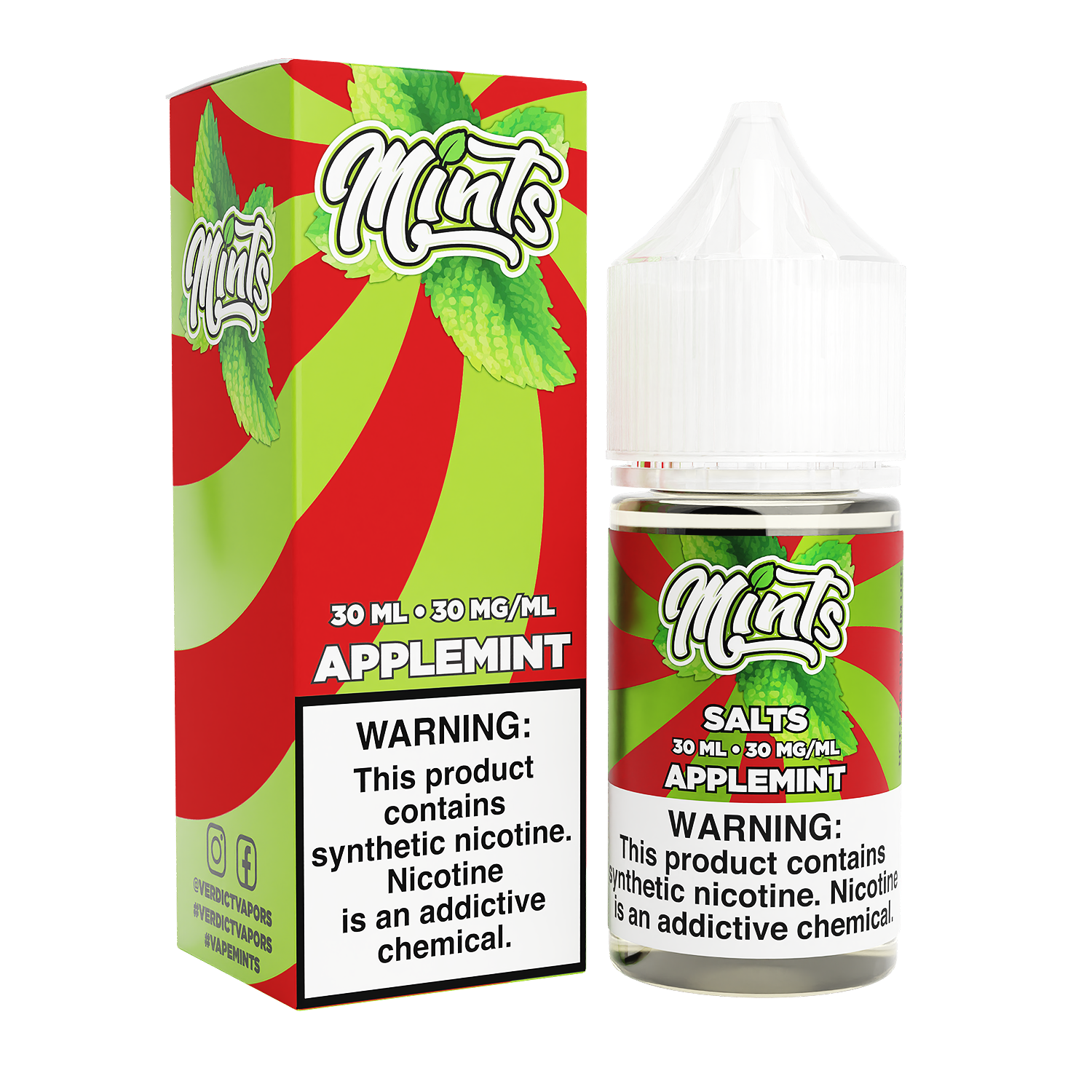 Applemint by Mints Salts Series 30mL