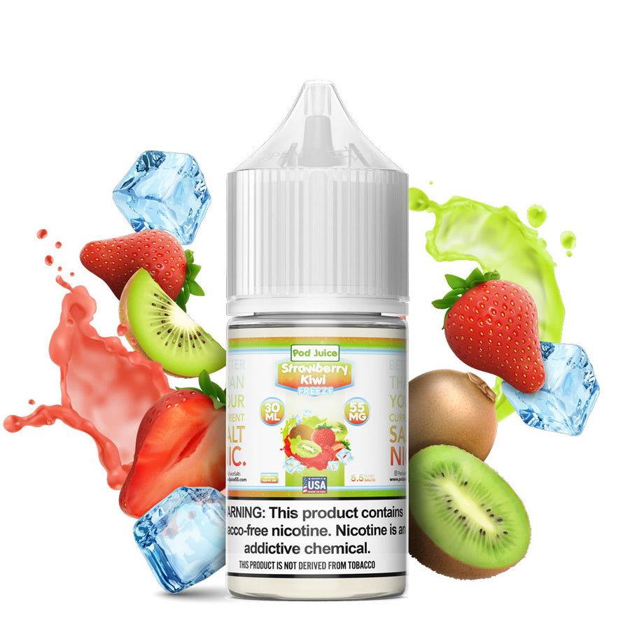 Strawberry Kiwi Pomberry - Pod Juice E-Liquid - 100mL $14.99