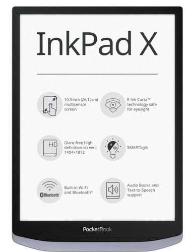 Vivlio InkPad 3 eBook Pack FREE - E-reader - LDLC 3-year warranty