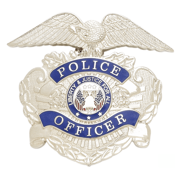 Stock Badges Smith Warren - Police Officer Hat Badge | Chaplain Badge