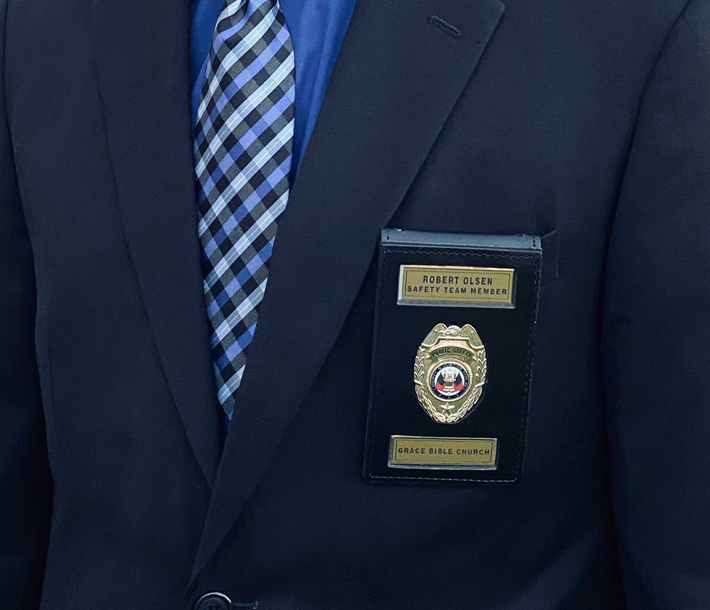 Public Safety Standard Shield | Chaplain Badge