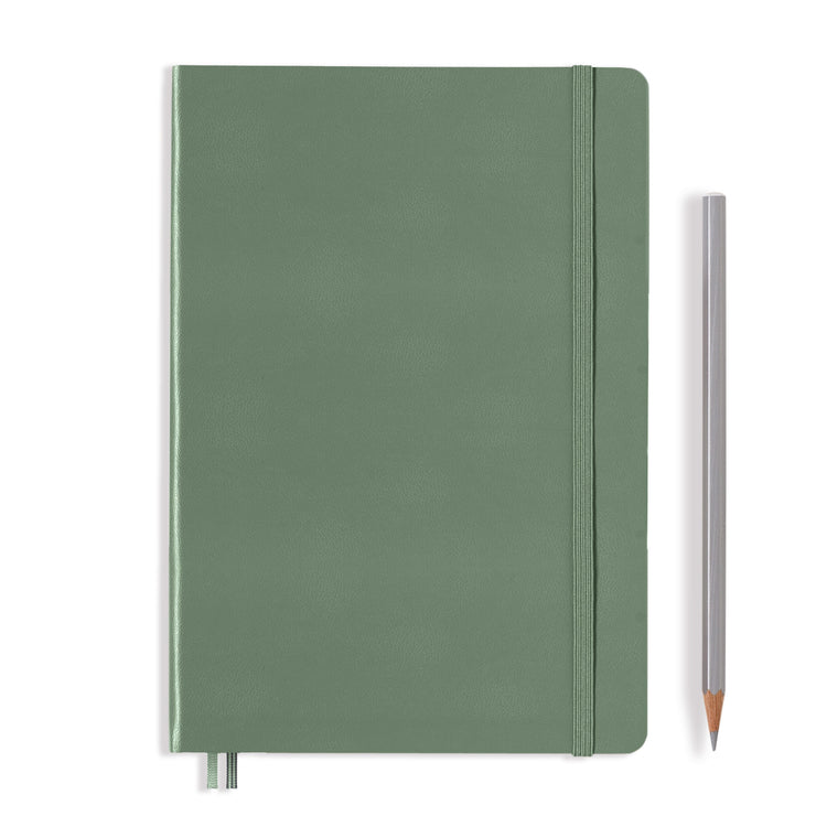 Leuchtturm1917 Softcover A5 Medium Notebook Olive - Ruled
