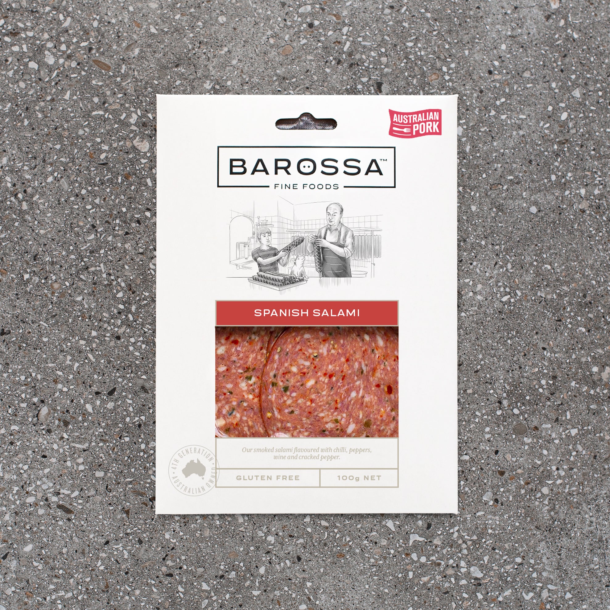 Barossa Fine Foods Spanish Salami