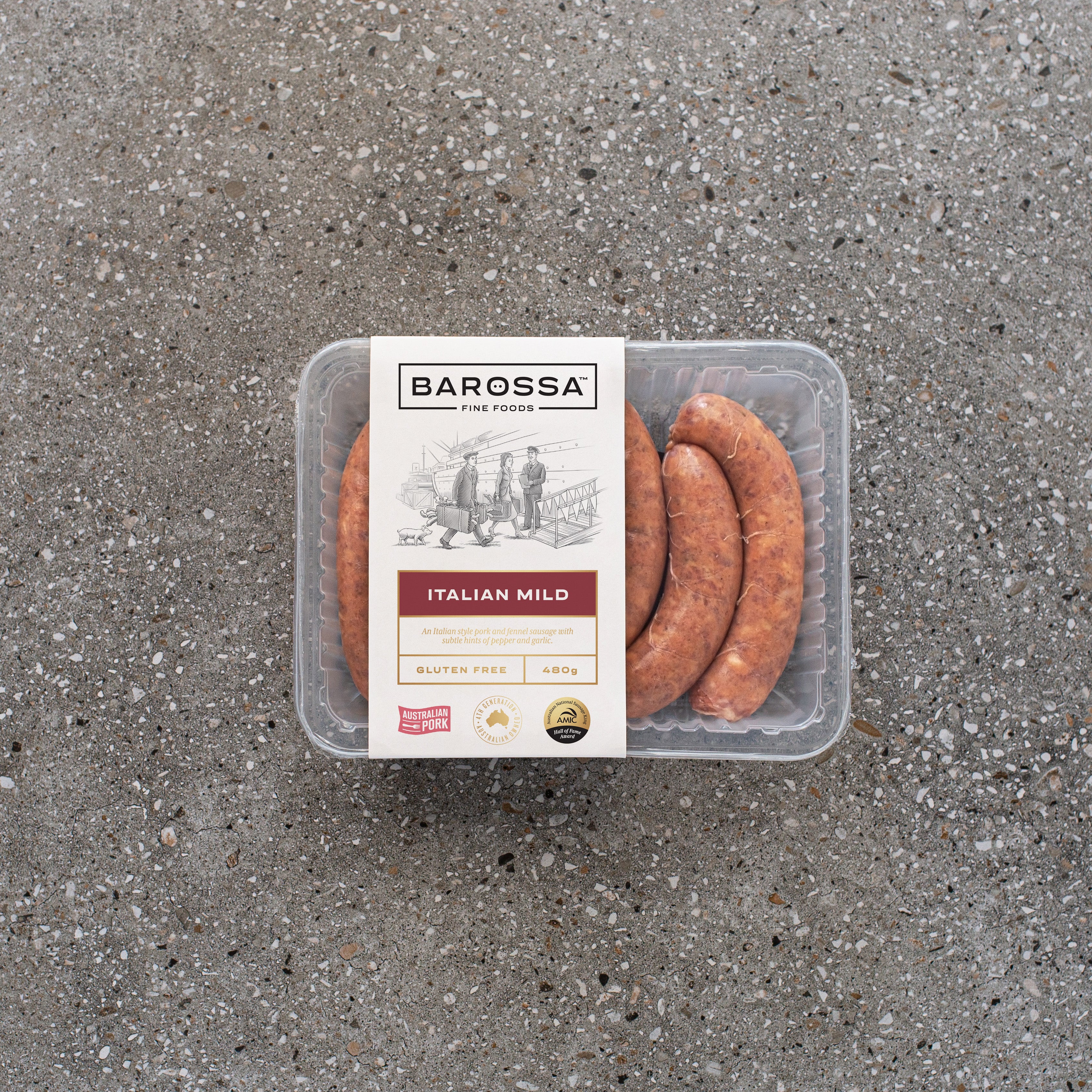 Barossa Fine Foods Italian Mild Sausage