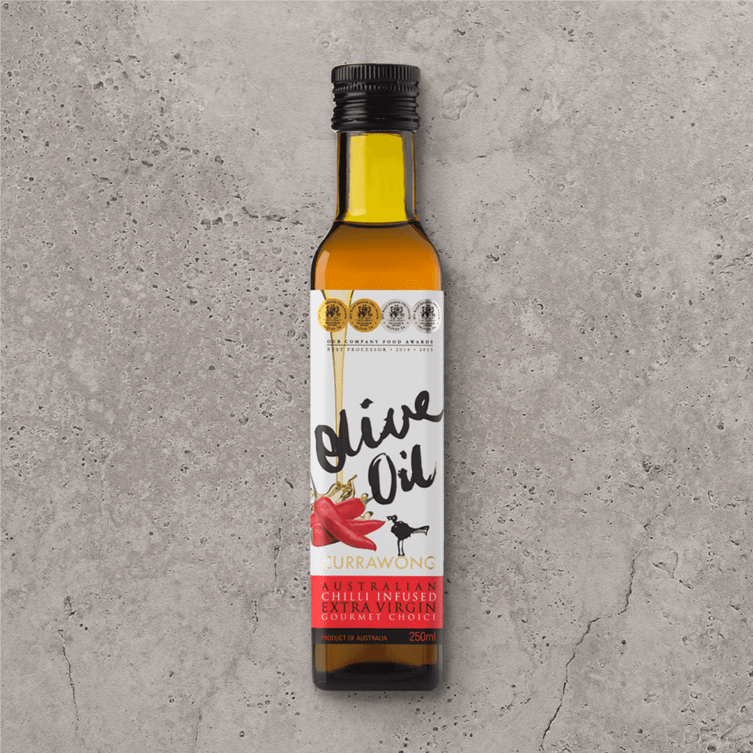 Currawong Chilli Infused Extra Virgin Olive Oil