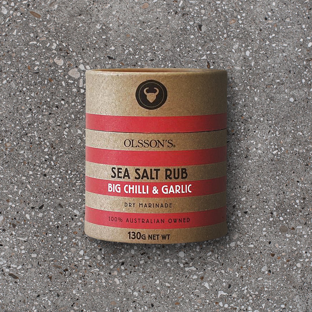 Olsson's Big Chilli & Garlic Salt Rub
