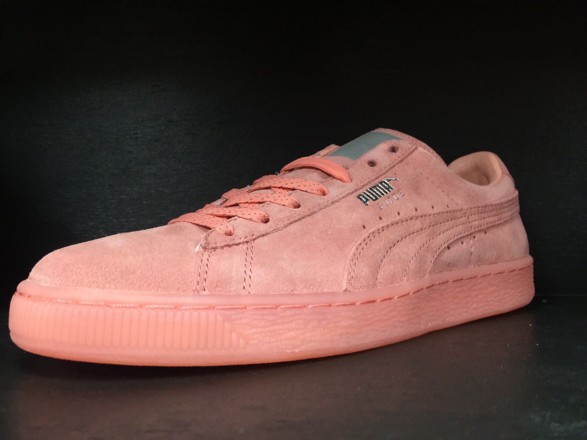 puma suede desert flower