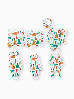 Christmas Tree Patterned Matching Family Set - Original Pajamas