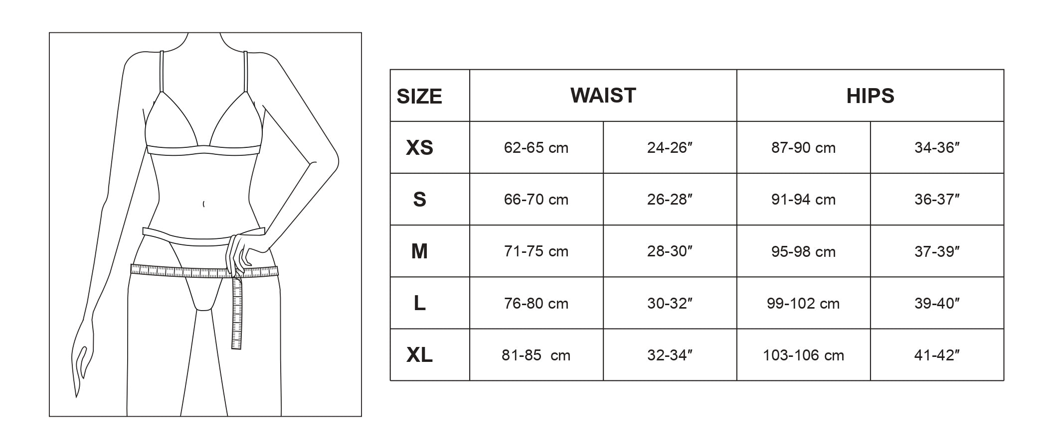 Size Guide – OW Collection