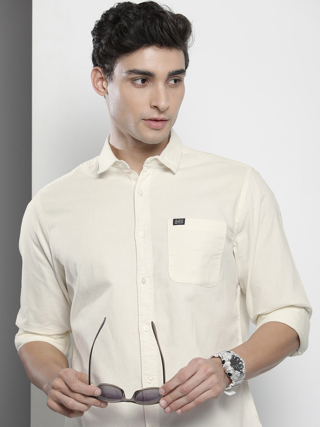 Buy White Shirts for Men by The Indian Garage Co Online