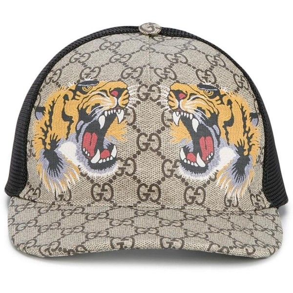 gucci supreme tiger cap