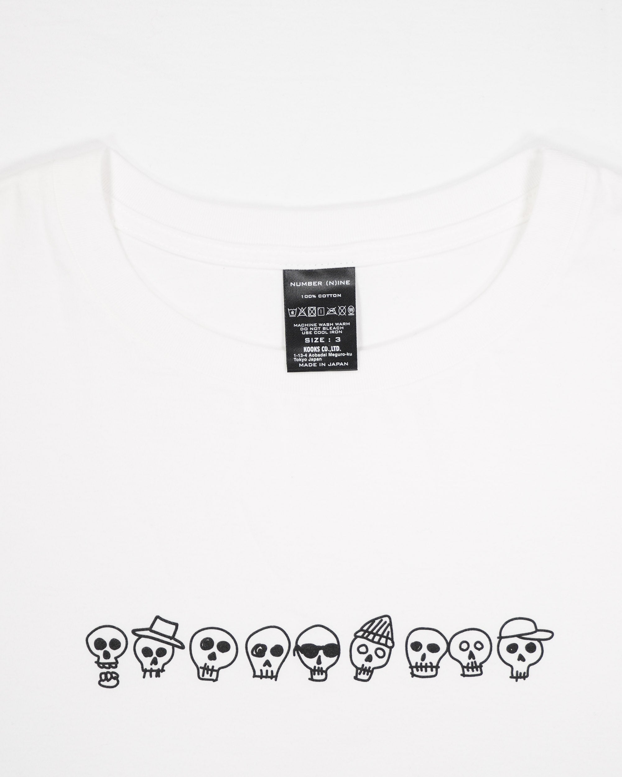 Number (N)ine “Skull” Tee - SS05 “Nightcrawler”