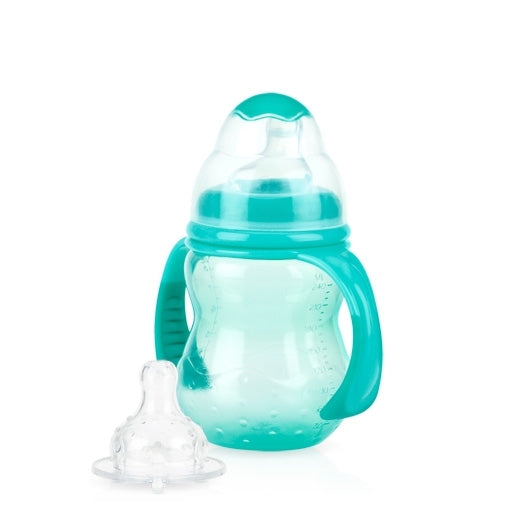 Bottle-to-Cup Wide Neck Bottle – Nuby