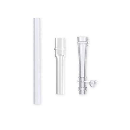 Replacement Spouts + Straws for Straw Bottles (2 pack)