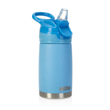 12 oz Insulated Kids Water Bottle for Boy Girl with Straw/Chug