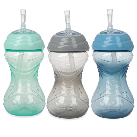 Laucci Straw Sippy Cups for Baby 6-12 Months and Toddlers 1-3 Year Old,  Glass Sippy Cups with Handles for Infant, BPA Free, Non-Toxic, Spill-Proof,  Drop-Proof (Morandi Green) 9 fl oz - Yahoo