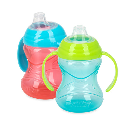 The First Years Bluey Insulated Straw Cup - Bluey Sippy Cups with Straw -  Kids Water Bottles - 9 Oz - 2 Count - Ages 9 Months and Up