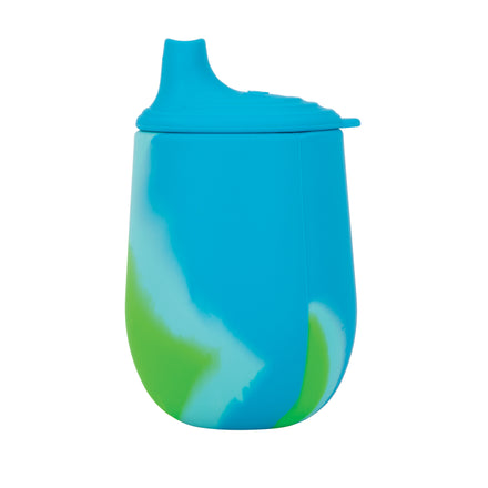 Re-Play Made in The USA No Spill Sippy Cups for Baby, Toddler, and Child  Feeding - Aqua, Sunny Yellow, Lime Green, Teal (Aqua Asst+), 4pk