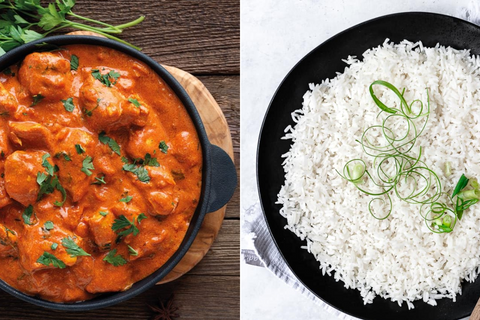 Butter Chicken with Coconut Rice