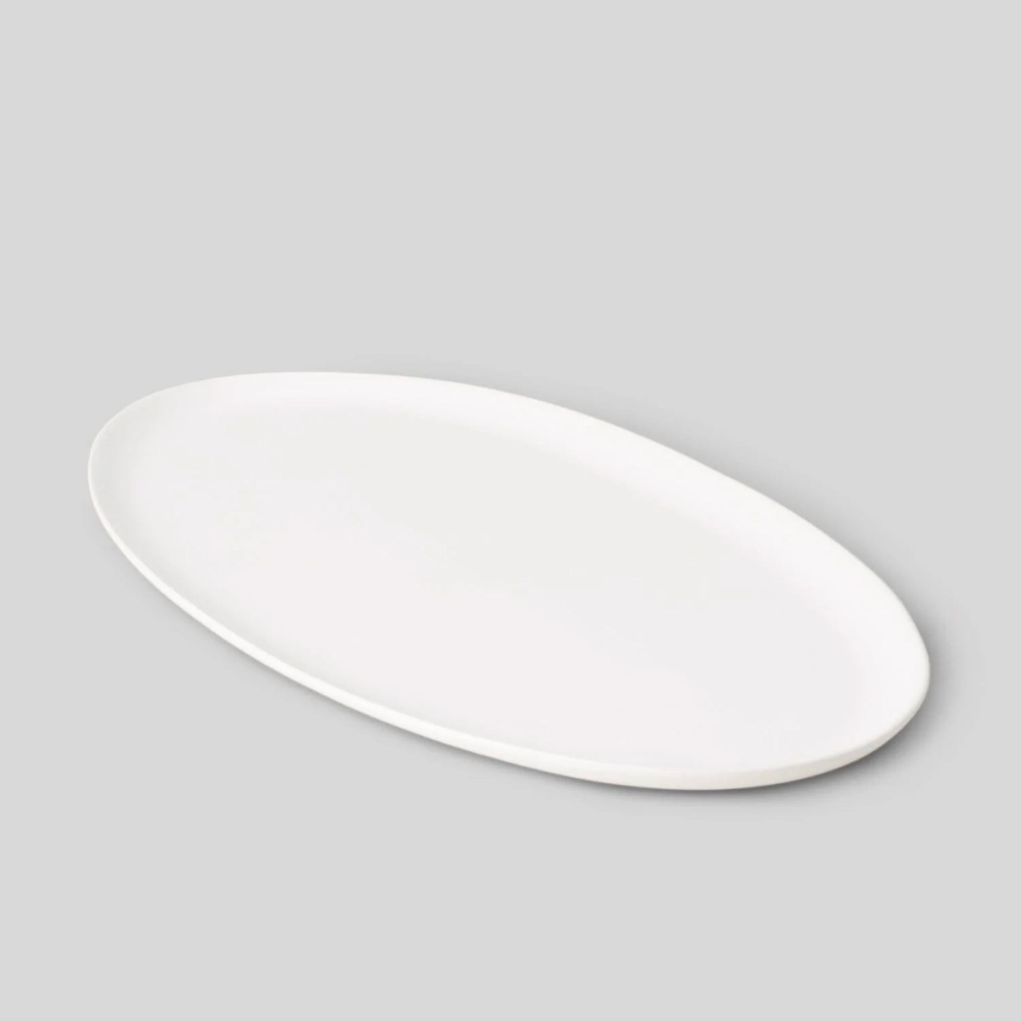Fable Oval Platter - Speckled White – Simone & Ivy