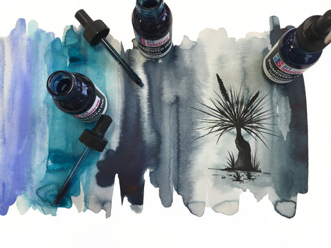 ACRYLIC INK - Daler Rowney FW – NEON set - 6 x 29.5ml Pipette
