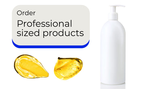 Professional & Bulk Sized Cosmetics - Private Label Skin Care